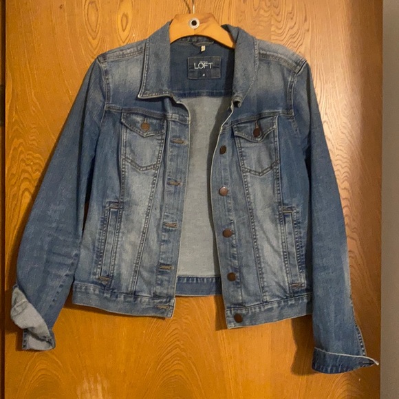 LOFT Jackets & Coats | Loft Jean Jacket | Poshmark
